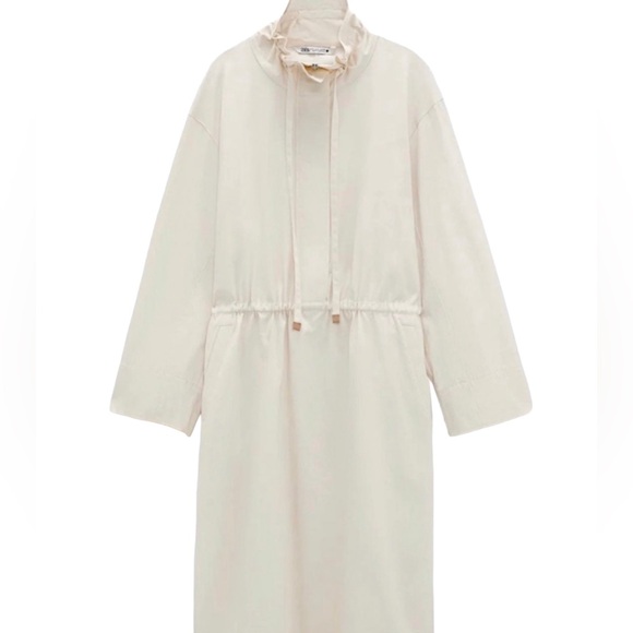 NWT ZARA Parka Dress LMT Edition Blogger Fav - Picture 6 of 9